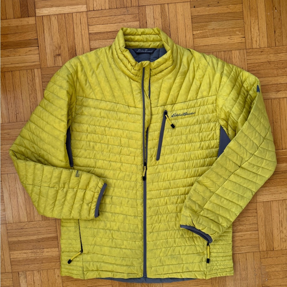 Eddie Bauer Men's MED First Ascent StormDown 800 Puffer Jacket (Sample NWT)